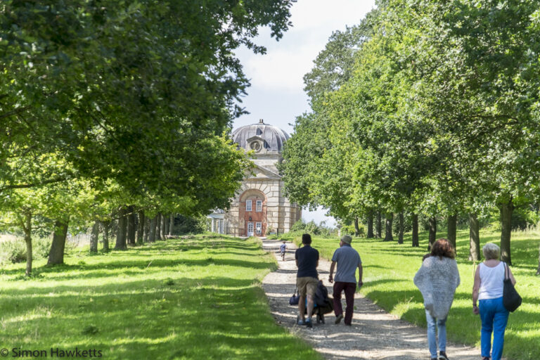 Fuji X-T1 Pictures at Stowe - Walking to the gatehouse