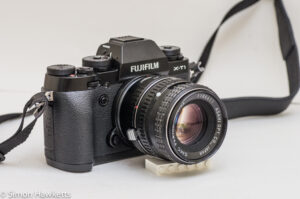 An image of the fuji x-t1 mirrorless camera