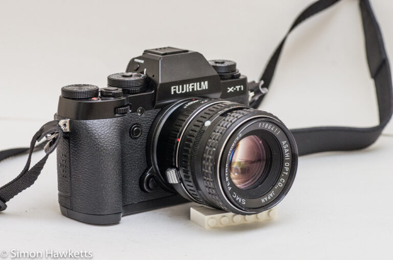 An image of the fuji x-t1 mirrorless camera