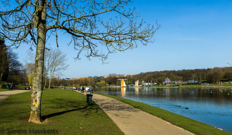 Fairlands valley park in Stevenage