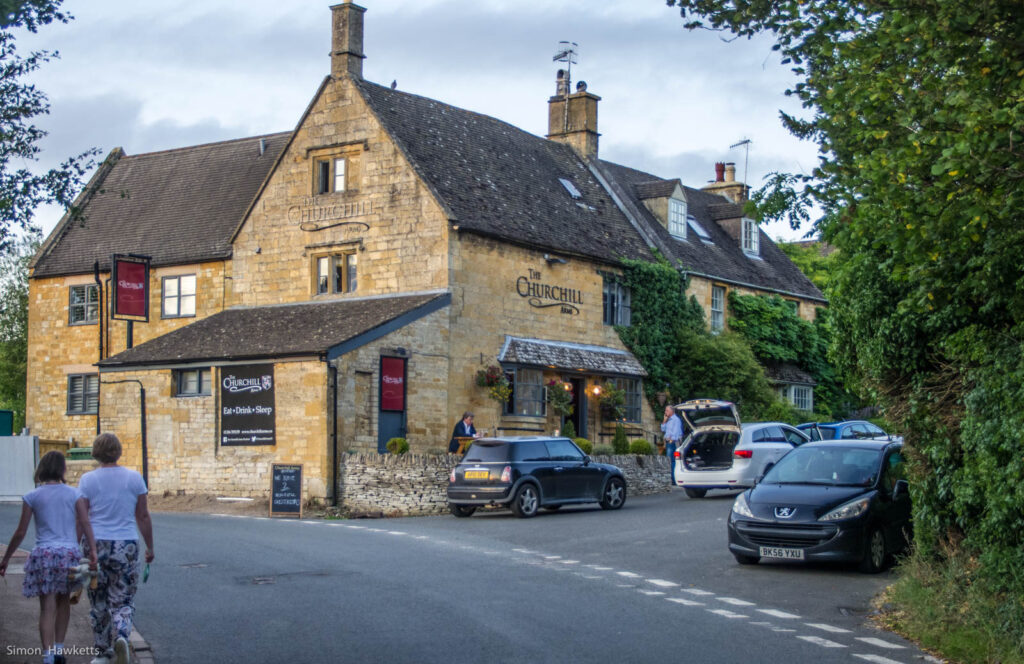 A Pub by the roadside in Gloucestershire
