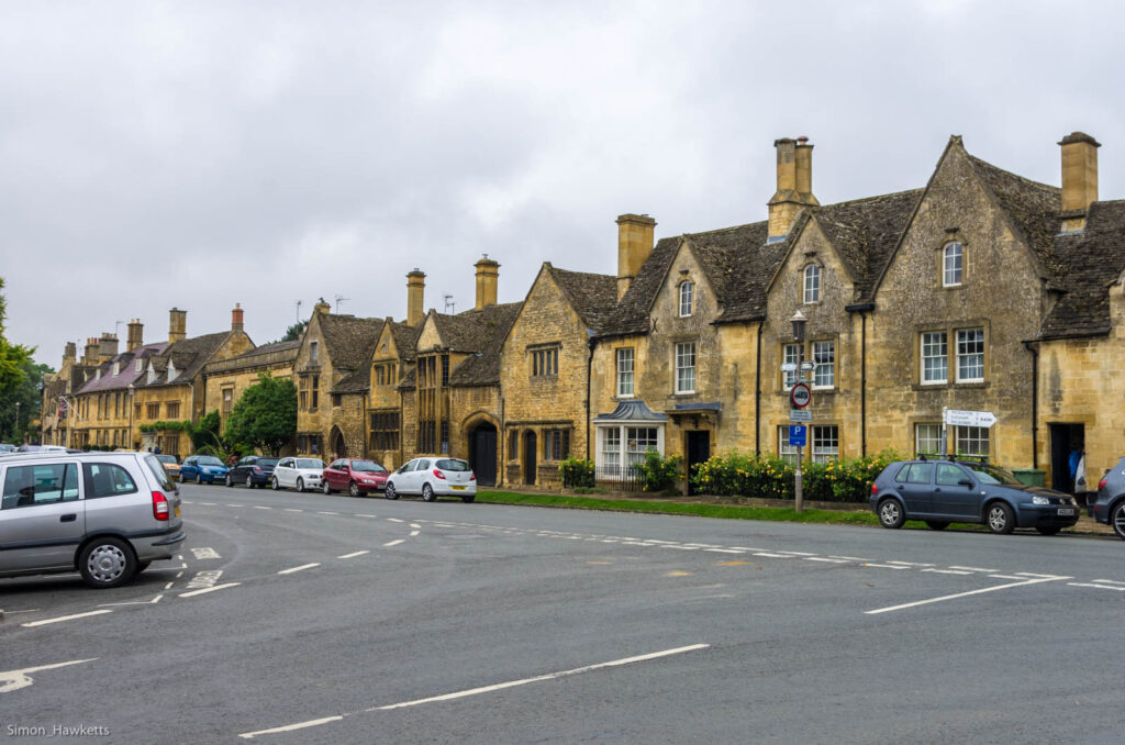 Row of Stone Cottages at Chipping Campden