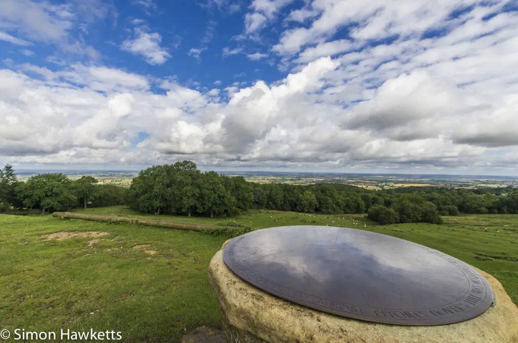 Dover's Hill in Gloucestershire 2 Wide angle picture looking over the gloucestershire countryside
