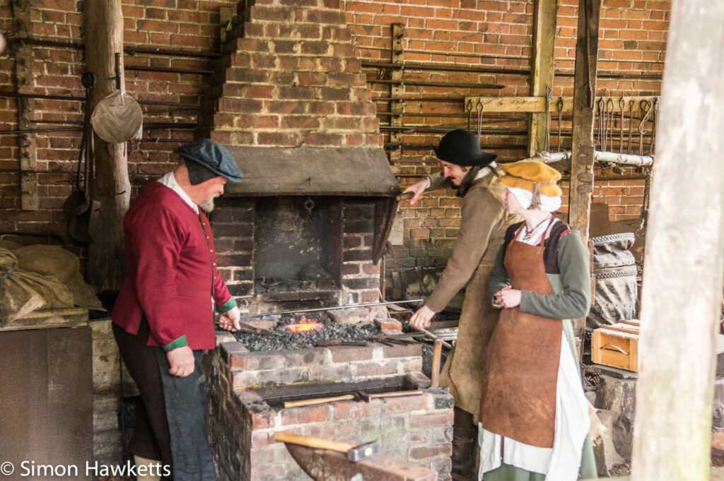 kentwell hall tudor day pictures the forge 2