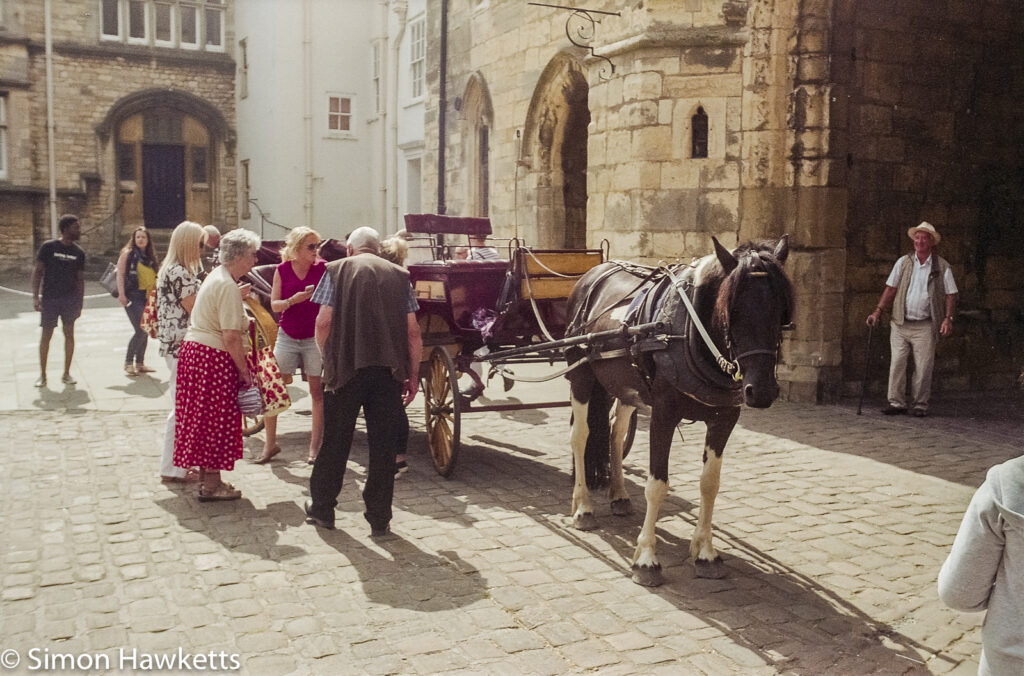 lincoln city on film horse and cart rides from the cathedral 2