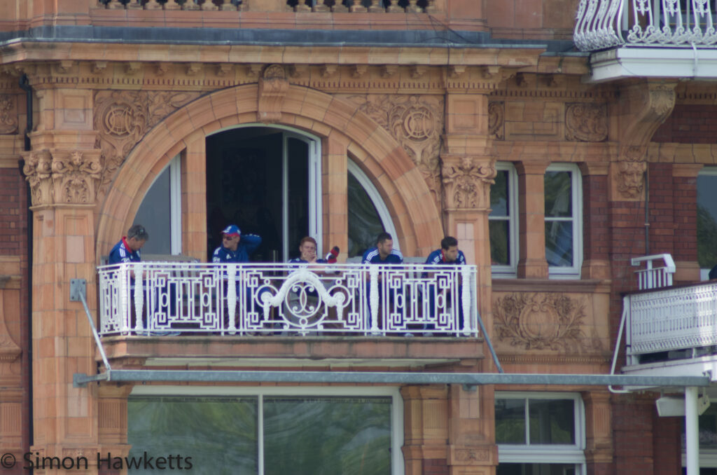 Lords cricket ground - England Balcony