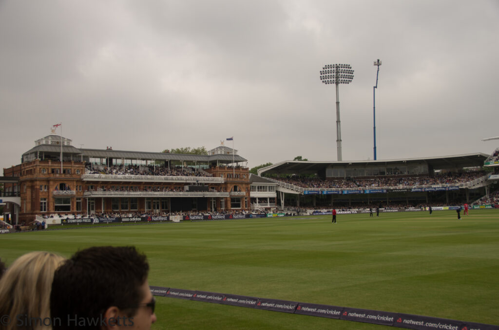 Lords cricket ground - Pavilion and TV Tower