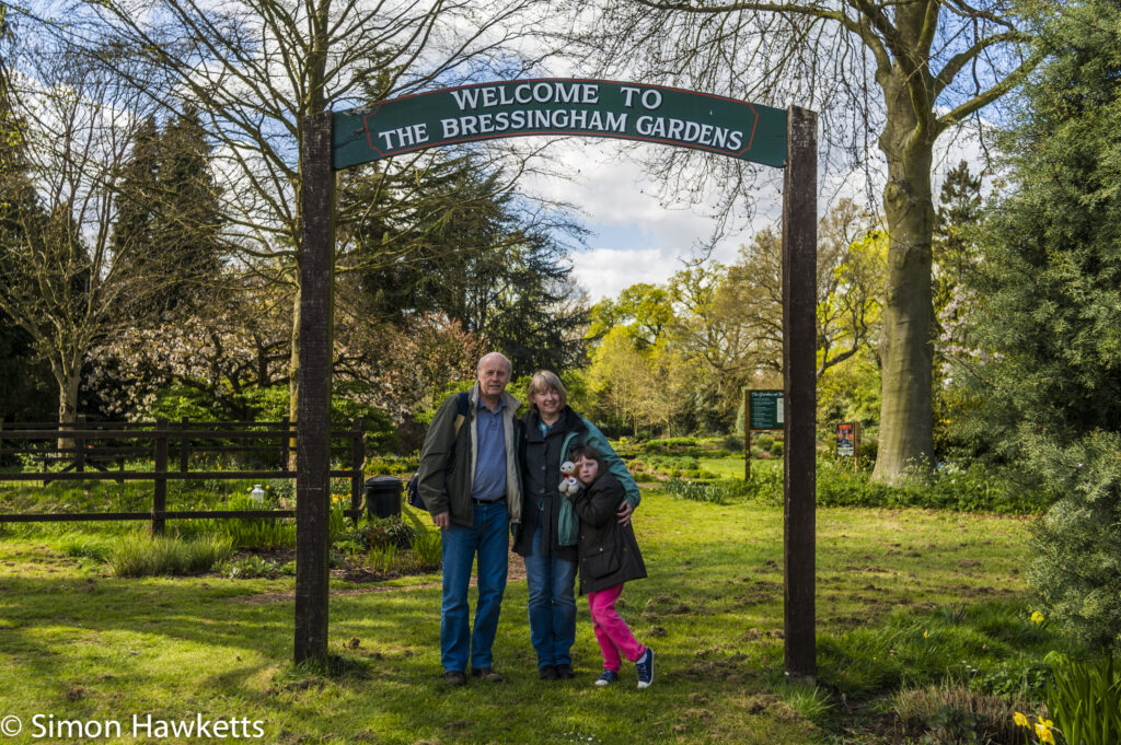 Pictures from Bressingham gardens in Norfolk - Family Group