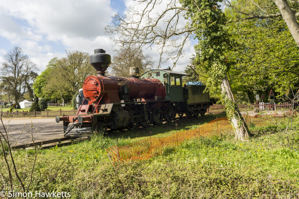 Pictures from Bressingham gardens in Norfolk - Steam Train