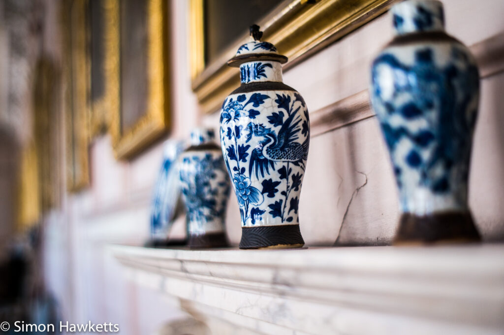 Pictures from Sudbury Hall in Derbyshire - Vase on a pantlepiece