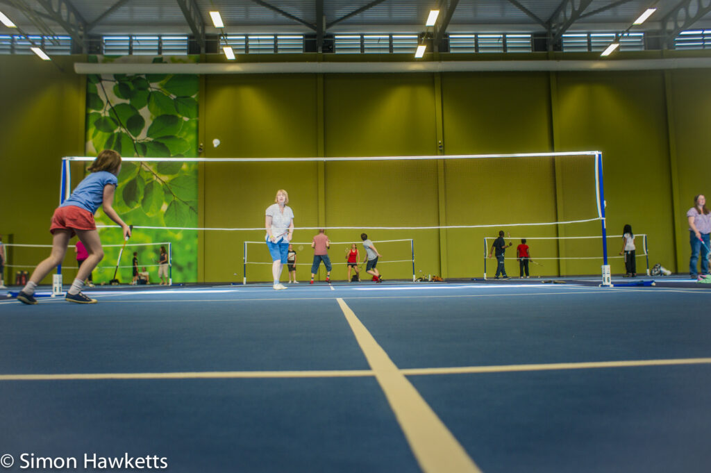 pictures from woburn forest centerparcs playing badminton