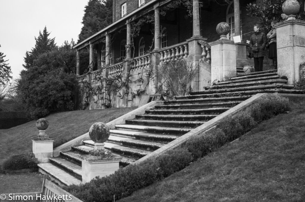 Pictures of Bennington Lordship - Black & white steps