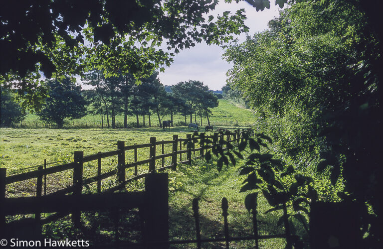 Precisa ct-100 colour  slide film pictures - A view in Lincolnshire