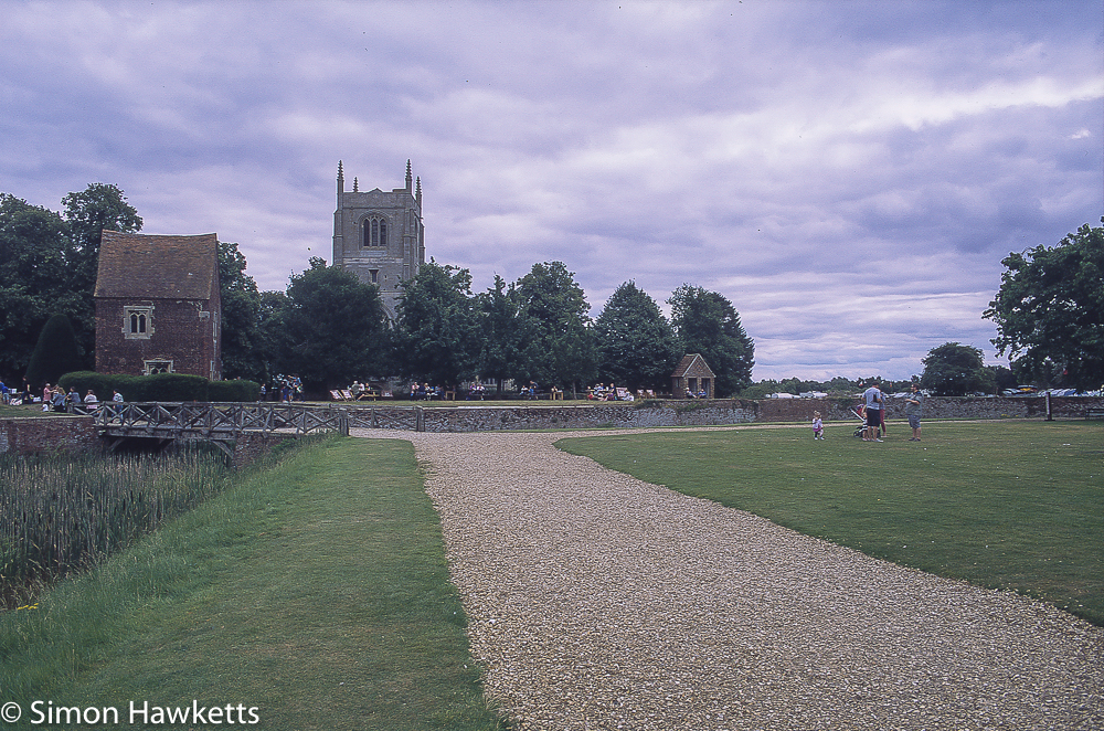 precisa ct 100 slide film pictures church by tattershall castle