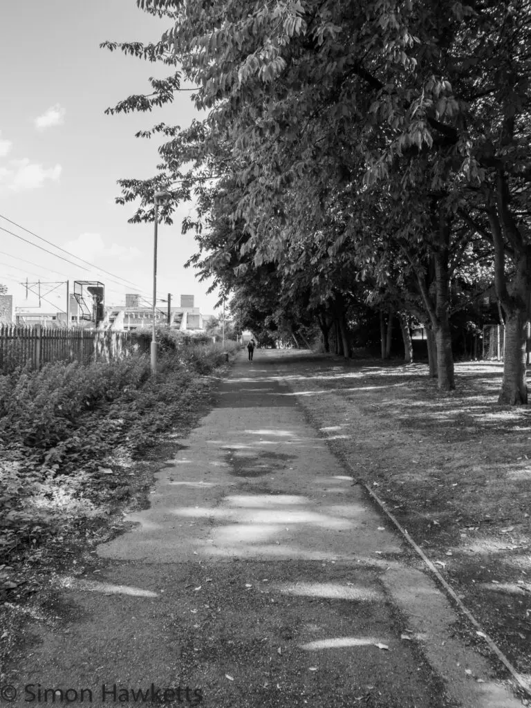 ricoh gxr first pictures by the railway track