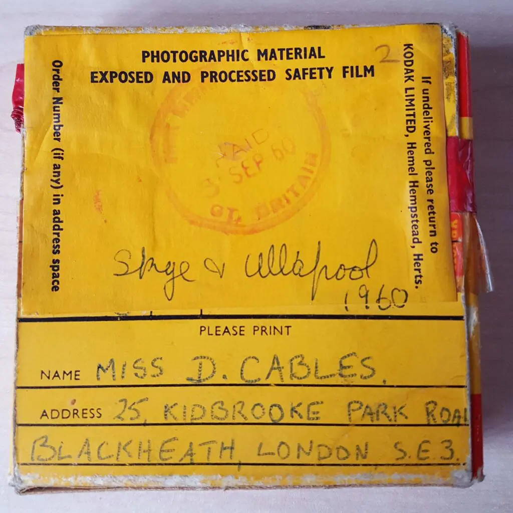 A collection of 8 mm home movies 3 8mm Home Movies - Skye & Ullapool 1960