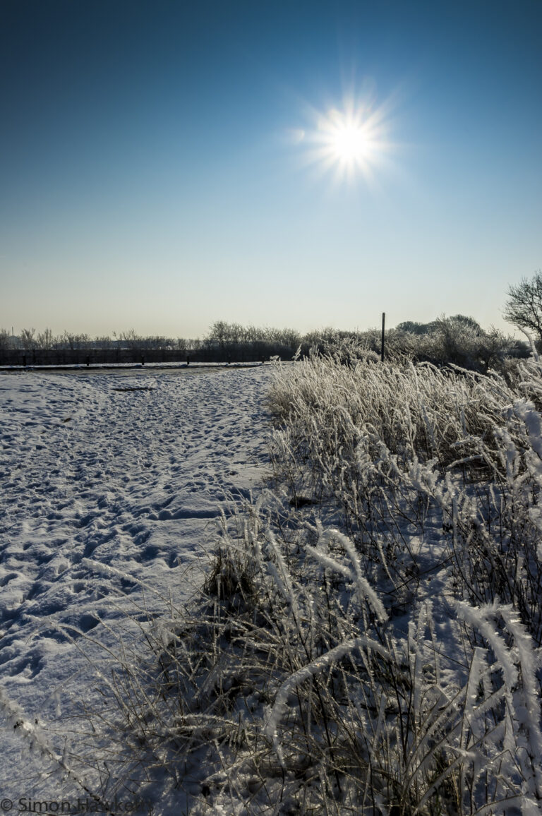 Sunshine and snow