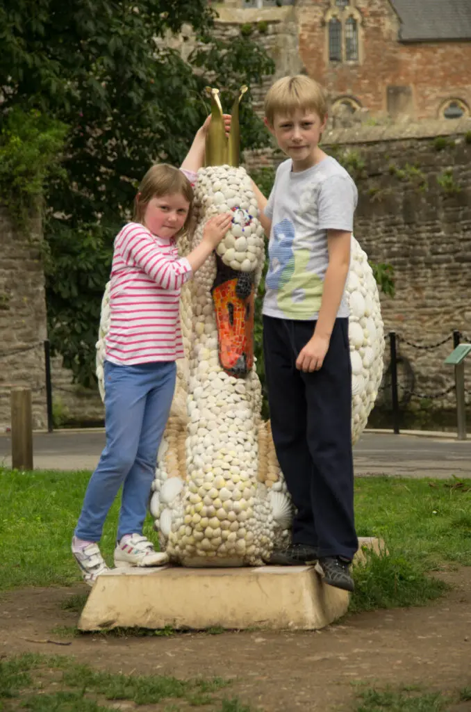 The swans of Wells 21 The Queen of Shells - No 43