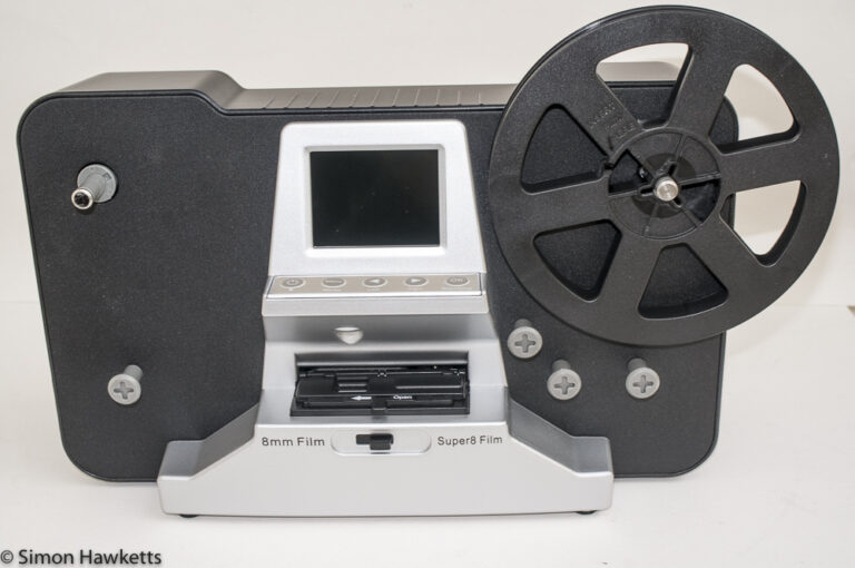 Winait 8mm film scanner - front view