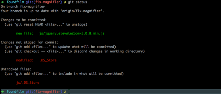 Carrying out a git commands prior to a git deploy